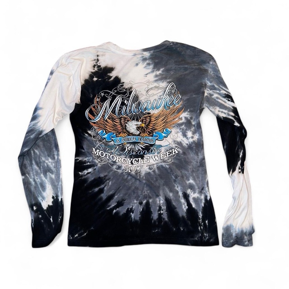 Milwaukee Motorcycle Week Tie-Dye Long Sleeve Shirt